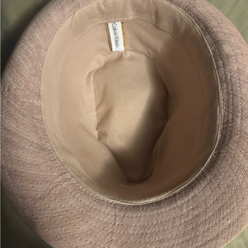 Calvin Klein Unisex Tan and Brown Fedora - Picture 5 of 5